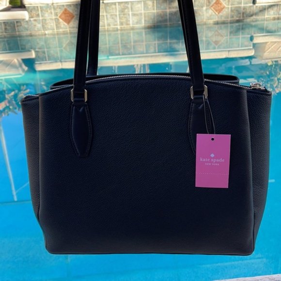 Kate Spade Monet Large Compartment Tote Black NWT - Picture 6 of 16